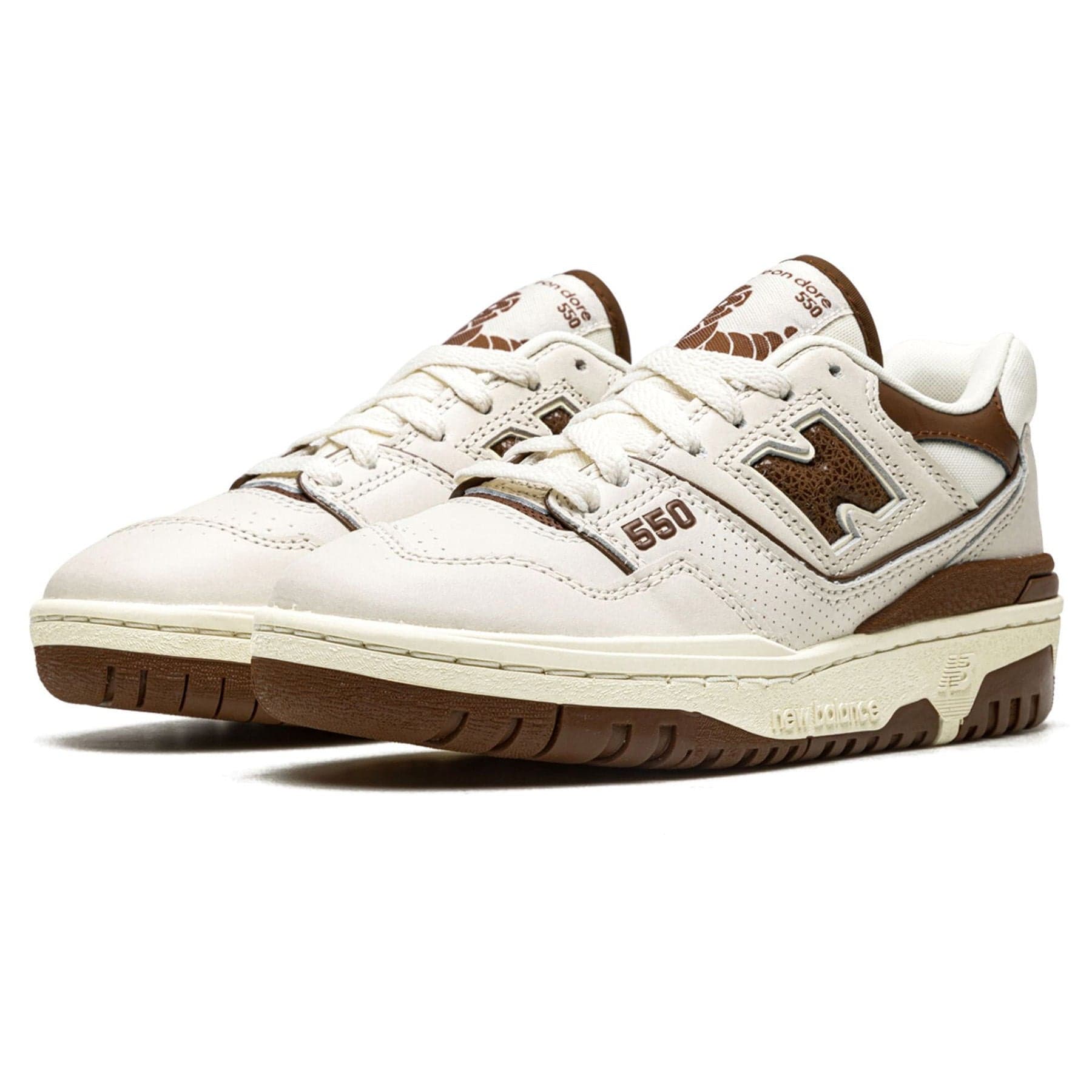 Aimé Leon Dore x New Balance 550 'Brown' — UK 3.5 | EU 36 | US 4 — Back View