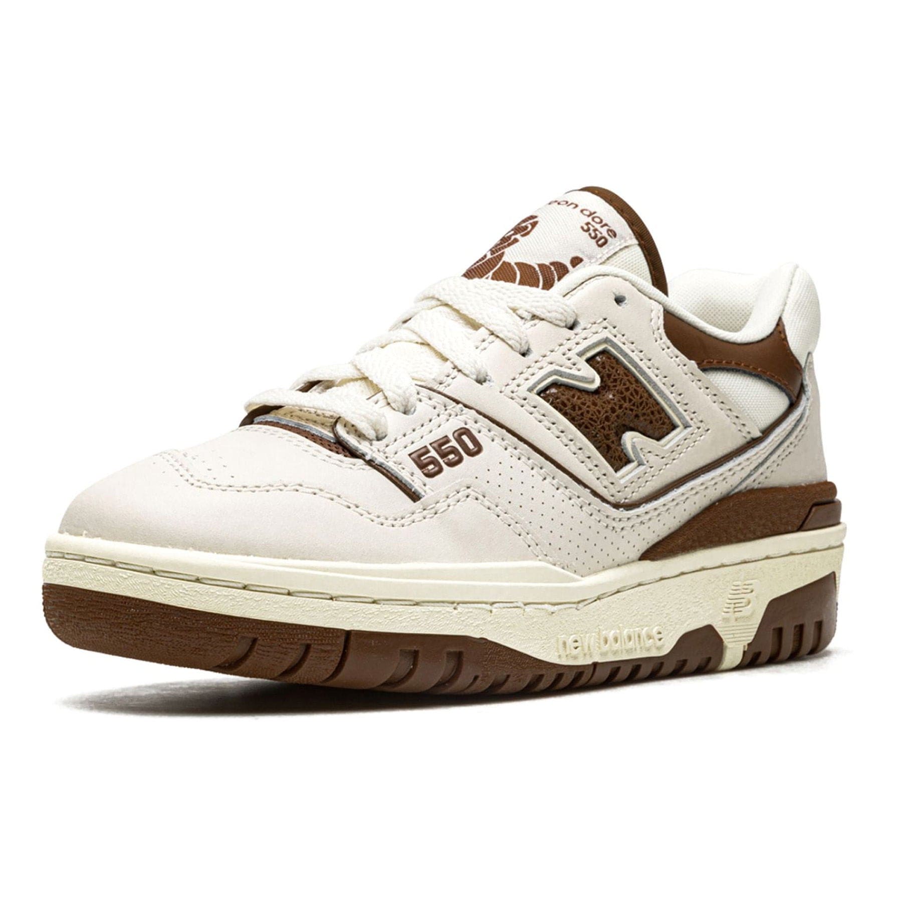 Aimé Leon Dore x New Balance 550 'Brown' — UK 3.5 | EU 36 | US 4 — Top View