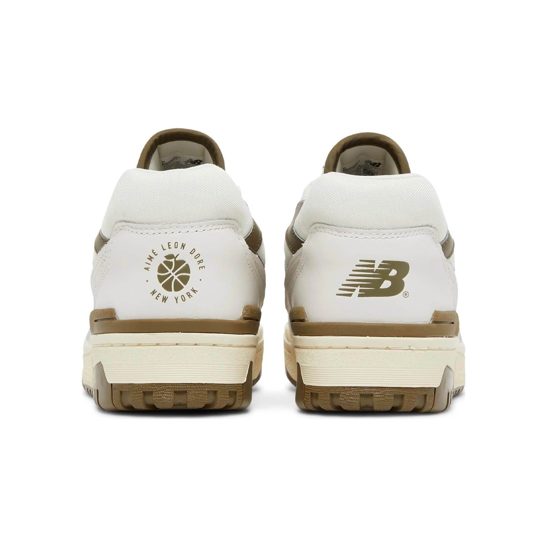 Aimé Leon Dore x New Balance 550 'Olive' — UK 3.5 | EU 36 | US 4 — Back View