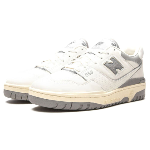 Aimé Leon Dore x New Balance 550 ‘Silver’ — UK 3 | EU 35.5 | US 3.5 — Side View