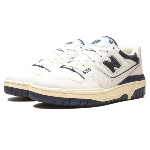 Aimé Leon Dore x New Balance 550 'Navy' — UK 3 | EU 35.5 | US 3.5 — Side View