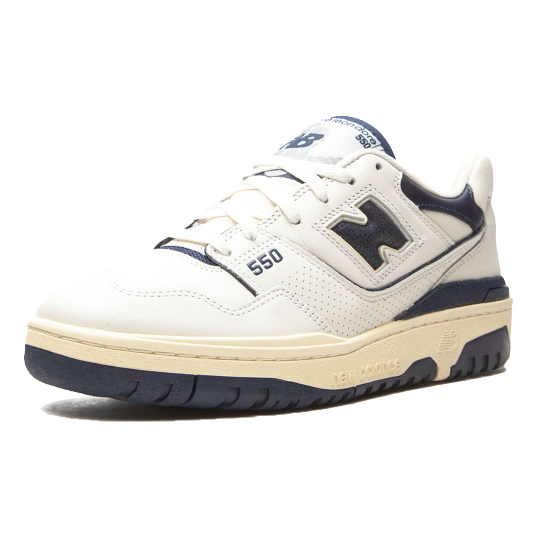 Aimé Leon Dore x New Balance 550 'Navy' — UK 3 | EU 35.5 | US 3.5 — Top View