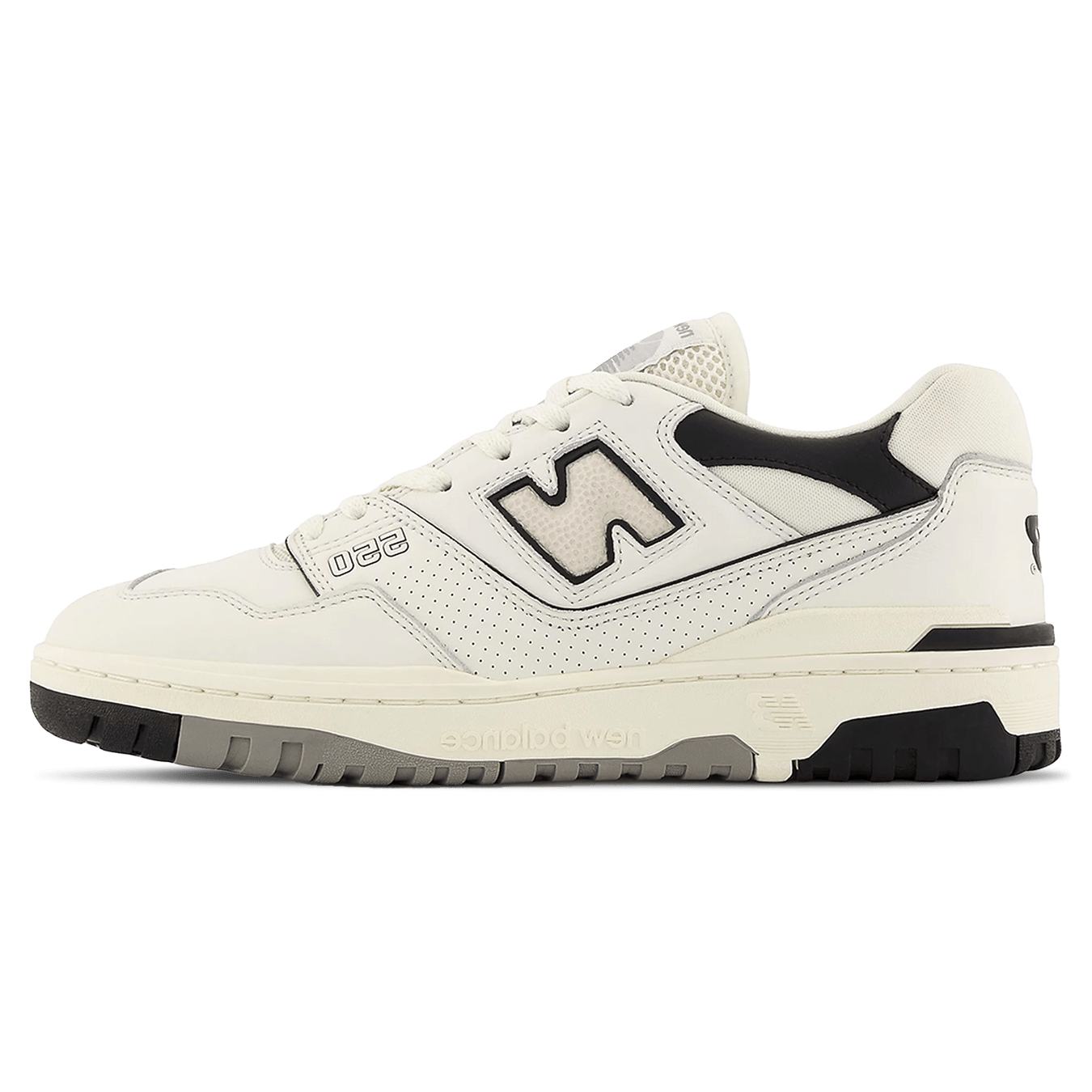 New Balance 550 'Cream Black' — UK 3.5 | EU 36 | US 4 — Front View