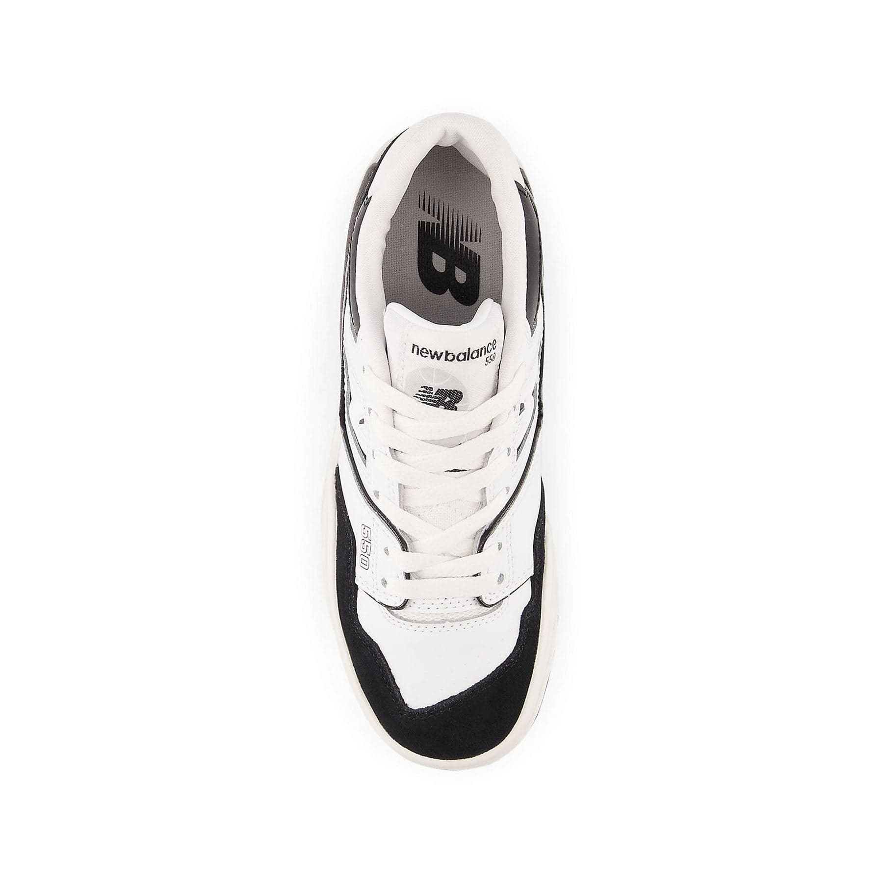 New Balance 550 GS 'White Black' — UK 13.5 | EU 32 | US 1Y — Back View