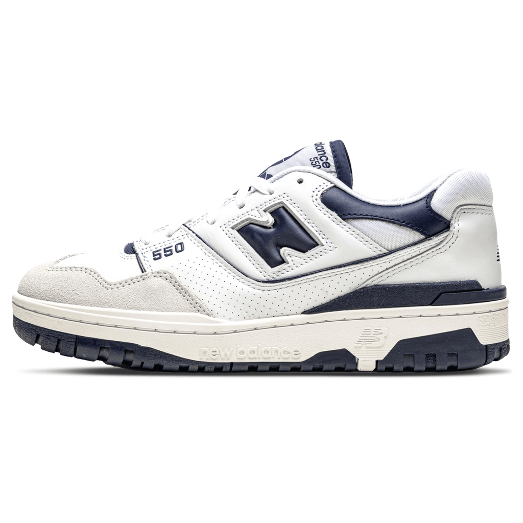 New Balance 550 ‘White Navy’ — UK 3.5 | EU 36 | US 4 — Front View