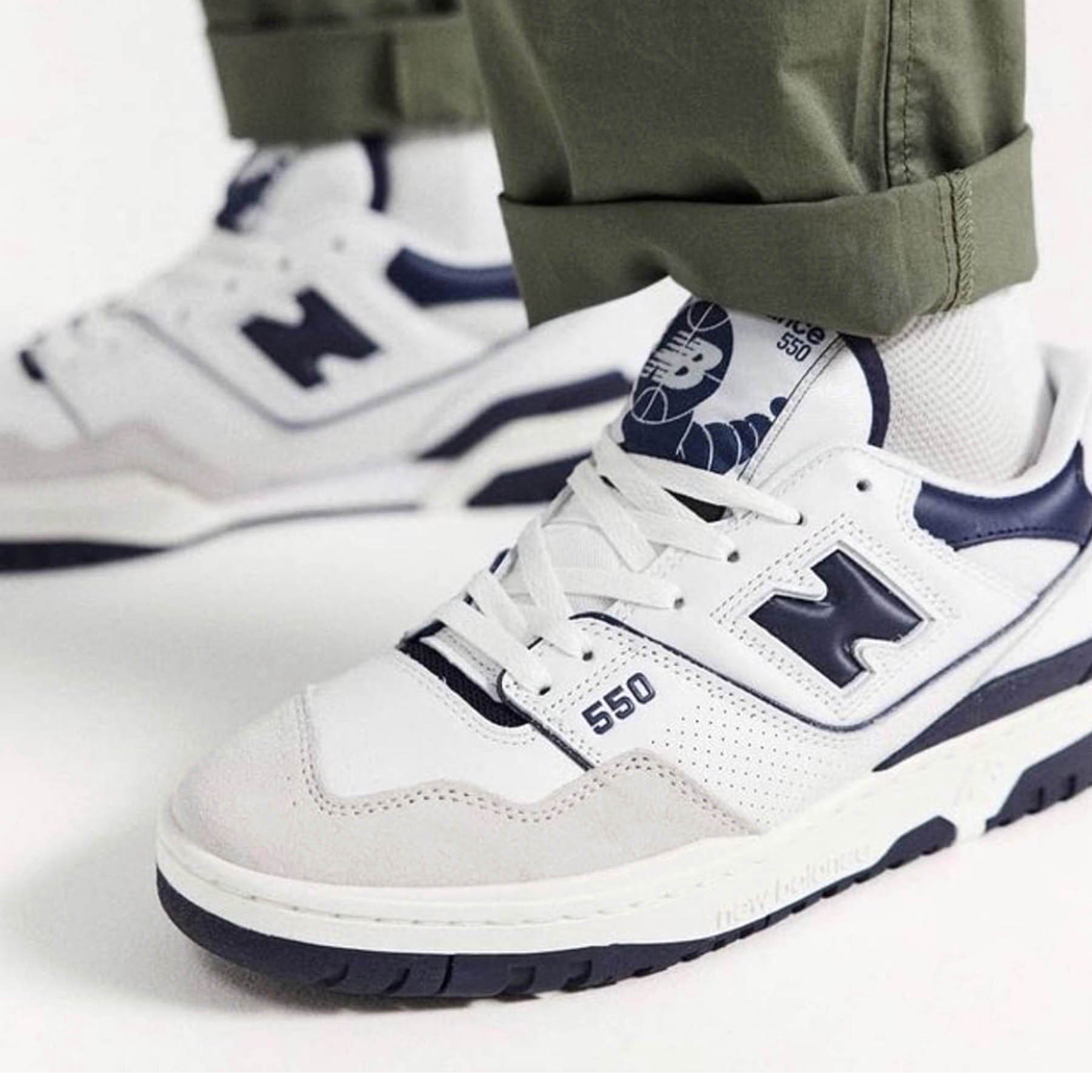 New Balance 550 ‘White Navy’ — UK 3.5 | EU 36 | US 4 — Alternate View 7
