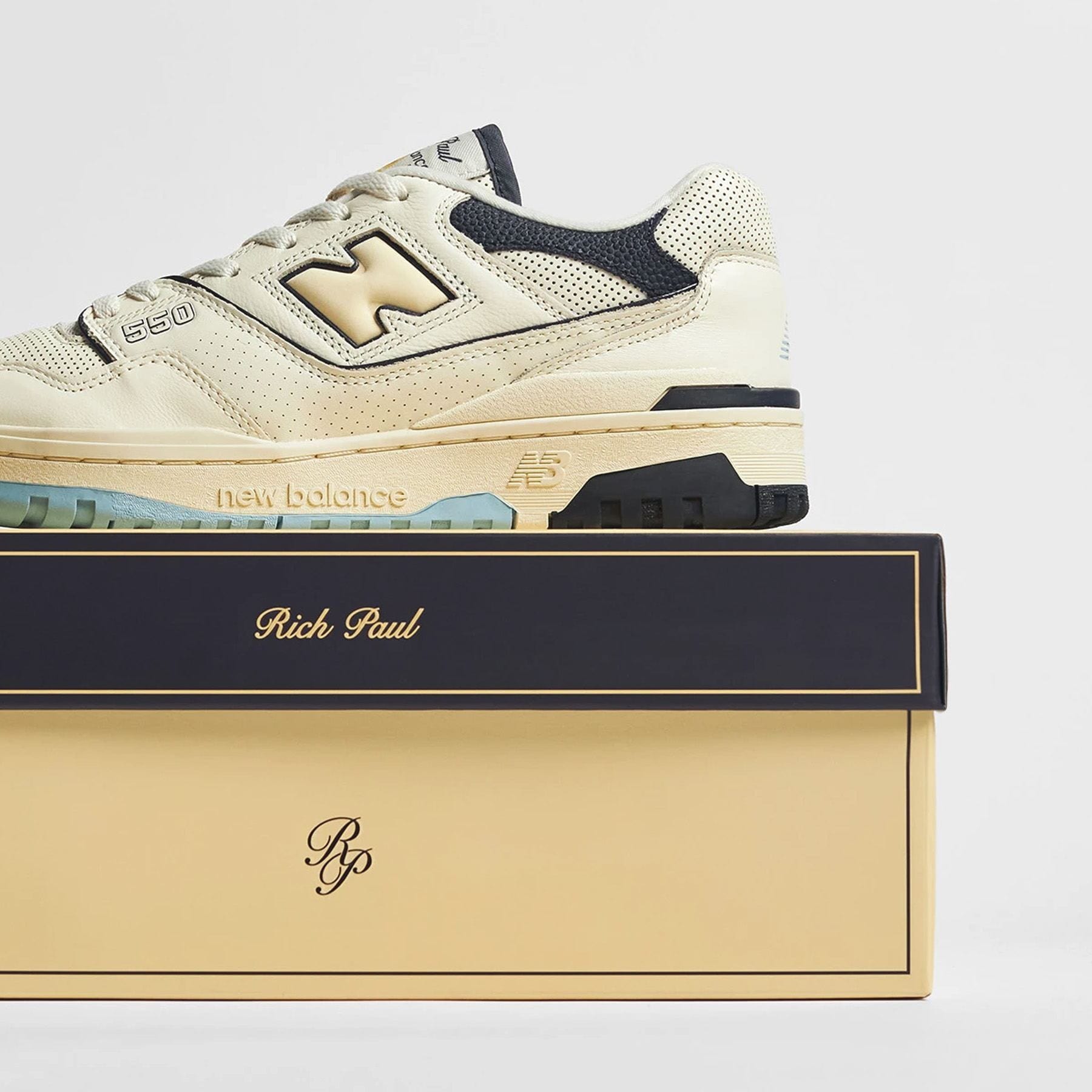 Rich Paul x New Balance 550 — UK 3.5 | EU 36 | US 4 — Alternate View 7