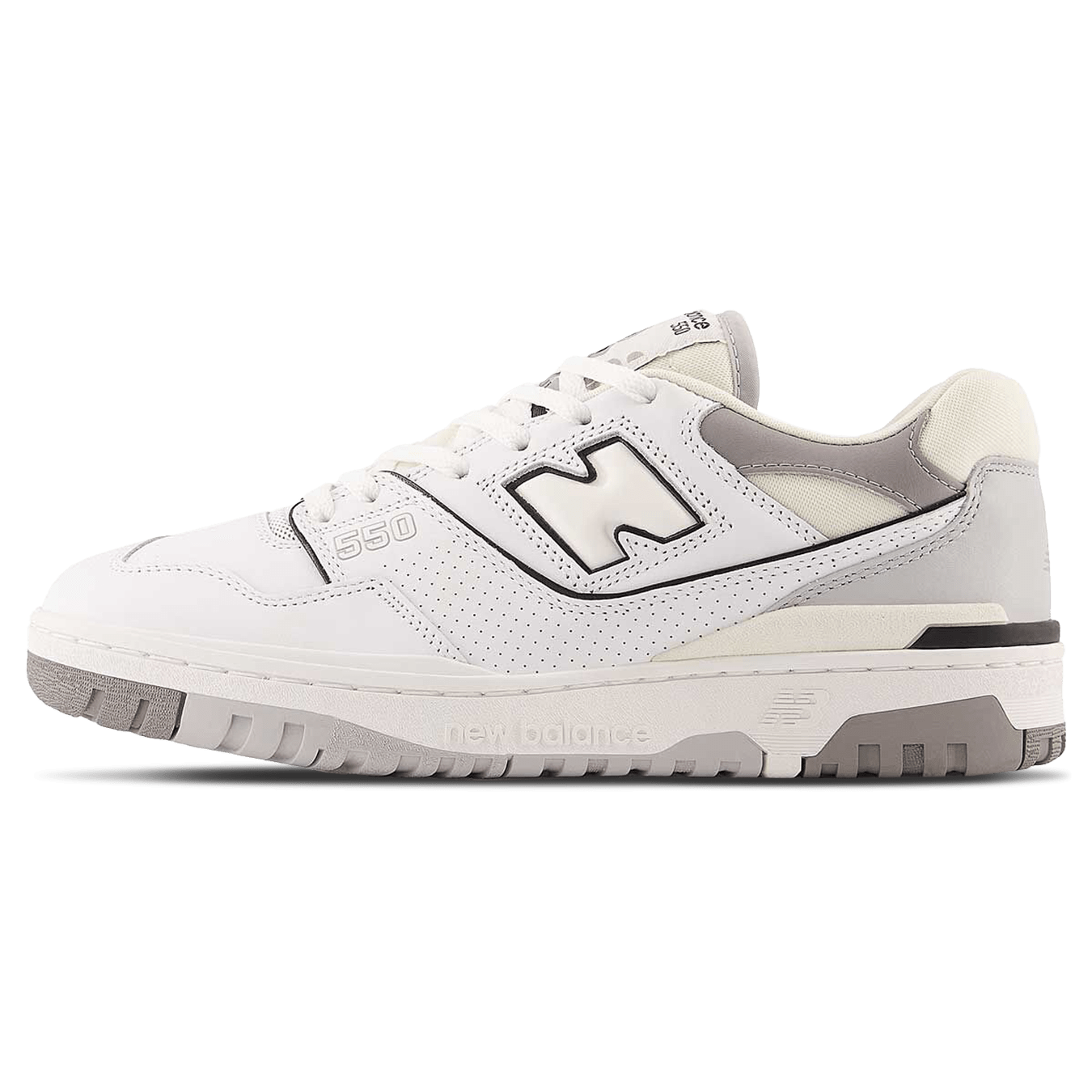 New Balance 550 Salt and Pepper — UK 3.5 | EU 36 | US 4 — Front View