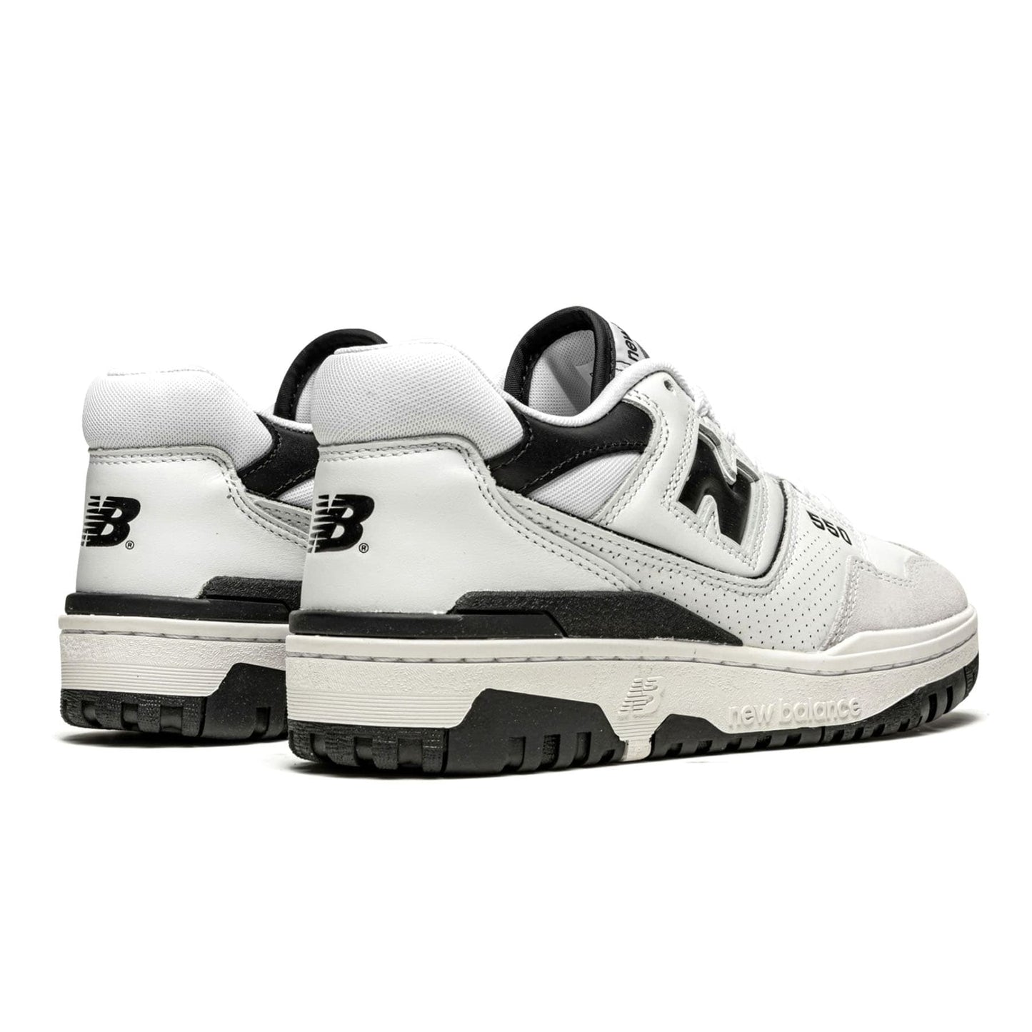 New Balance 550 'Sea Salt Black' — UK 3.5 | EU 36 | US 4 — Back View