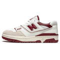 New Balance 550 Sea Salt Burgundy — UK 3.5 | EU 36 | US 4 — Front View