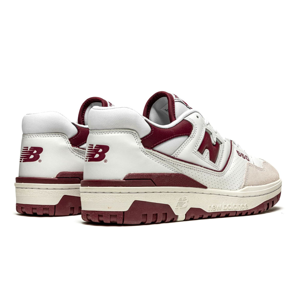 New Balance 550 Sea Salt Burgundy — UK 3.5 | EU 36 | US 4 — Back View