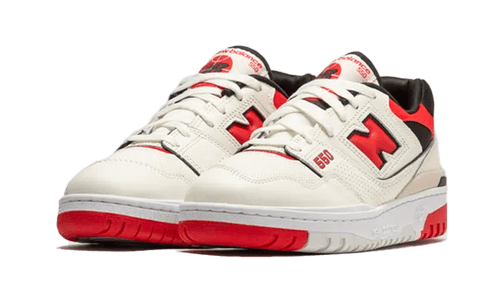 New Balance 550 Sea Salt True Red