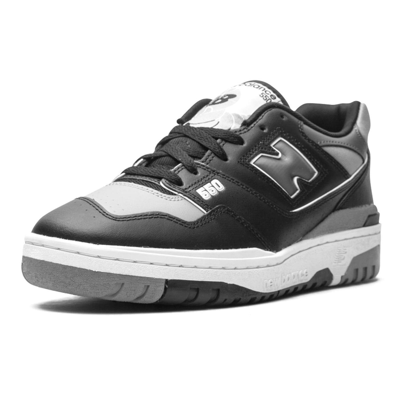 New Balance 550 'Grey Black' — UK 3.5 | EU 36 | US 4 — Top View