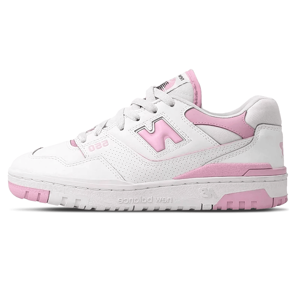New Balance 550 Wmns 'White Bubblegum Pink' — UK 3 | EU 35 | US 5 — Front View