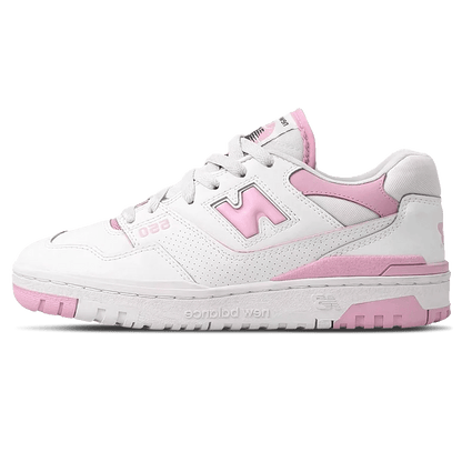 New Balance 550 Wmns 'White Bubblegum Pink' — UK 3 | EU 35 | US 5 — Front View