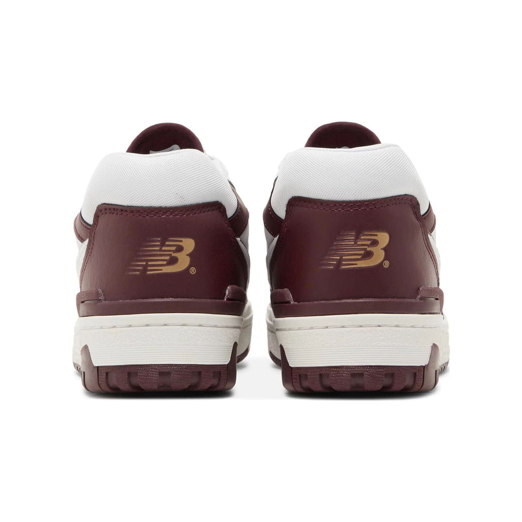 New Balance 550 'White Burgundy' — UK 3.5 | EU 36 | US 4 — Side View