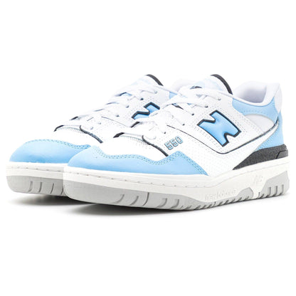 New Balance 550 White Carolina Blue — UK 3.5 | EU 36 | US 4 — Top View
