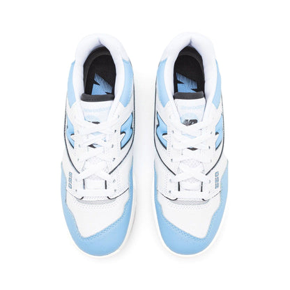 New Balance 550 White Carolina Blue — UK 3.5 | EU 36 | US 4 — Back View