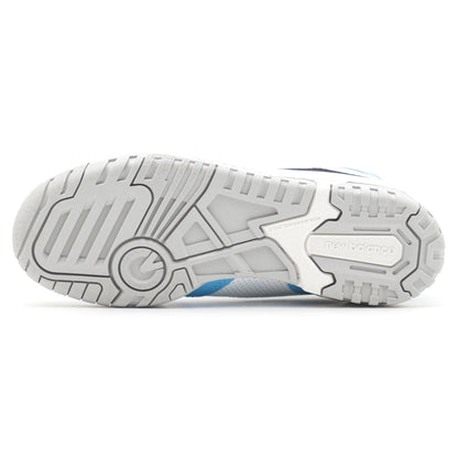 New Balance 550 White Carolina Blue — UK 3.5 | EU 36 | US 4 — Side View