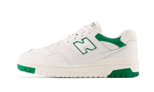 New Balance 550 White Classic Green