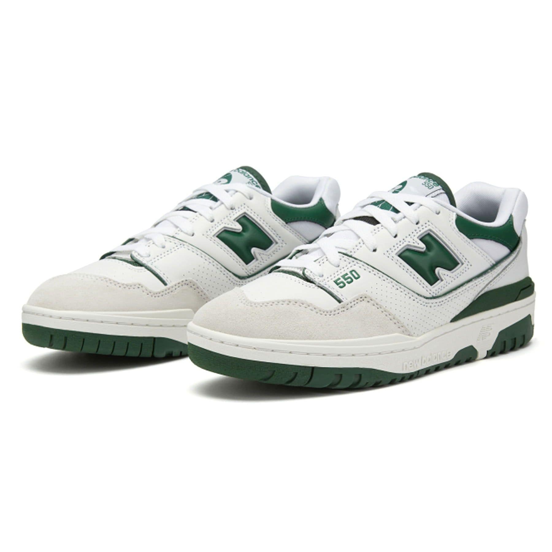 New Balance 550 'White Green' — UK 3.5 | EU 36 | US 4 — Side View