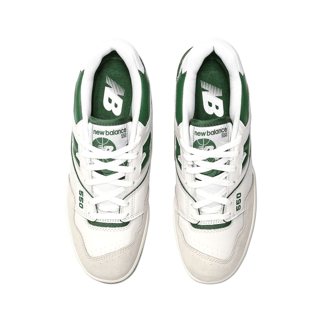 New Balance 550 'White Green' — UK 3.5 | EU 36 | US 4 — Back View