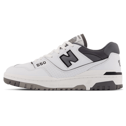 New Balance 550 ' White Grey' — UK 3.5 | EU 36 | US 4 — Front View