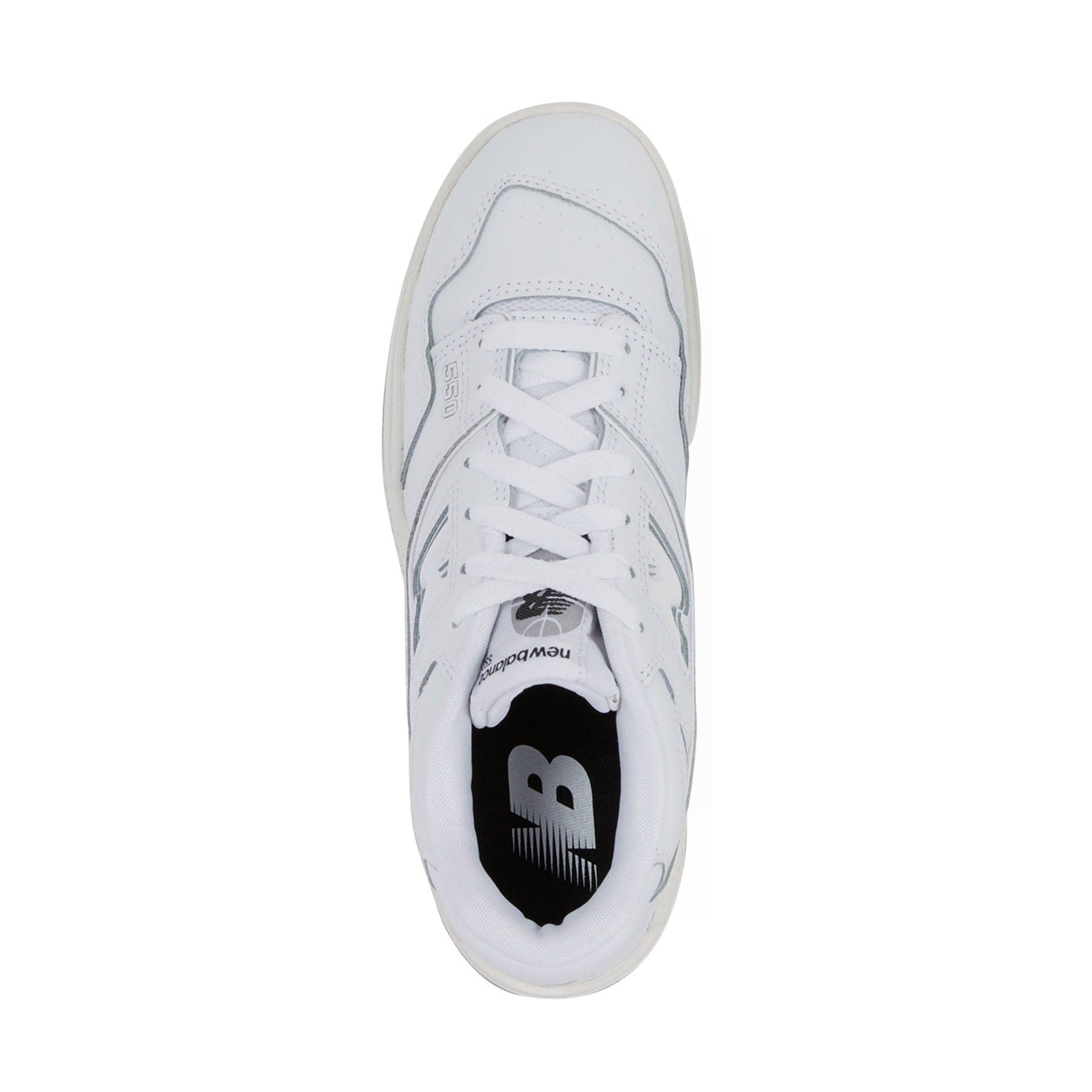 New Balance 550 GS  'White Grey' — UK 13.5 | EU 32 | US 1Y — Top View