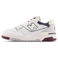 New Balance 550 'White Maroon Natural Indigo' — UK 3.5 | EU 36 | US 4 — Front View