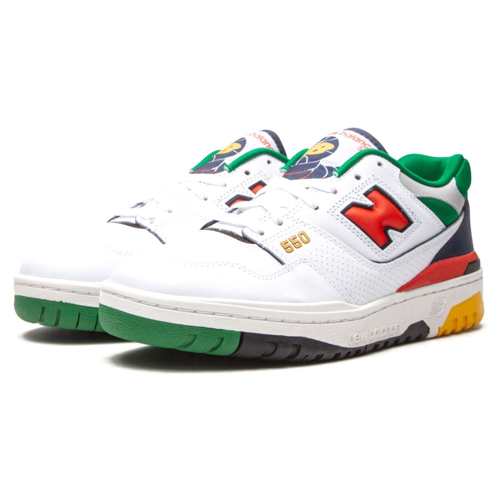 New Balance 550 ‘Oak Leaf Green Red’ — UK 3.5 | EU 36 | US 4 — Side View
