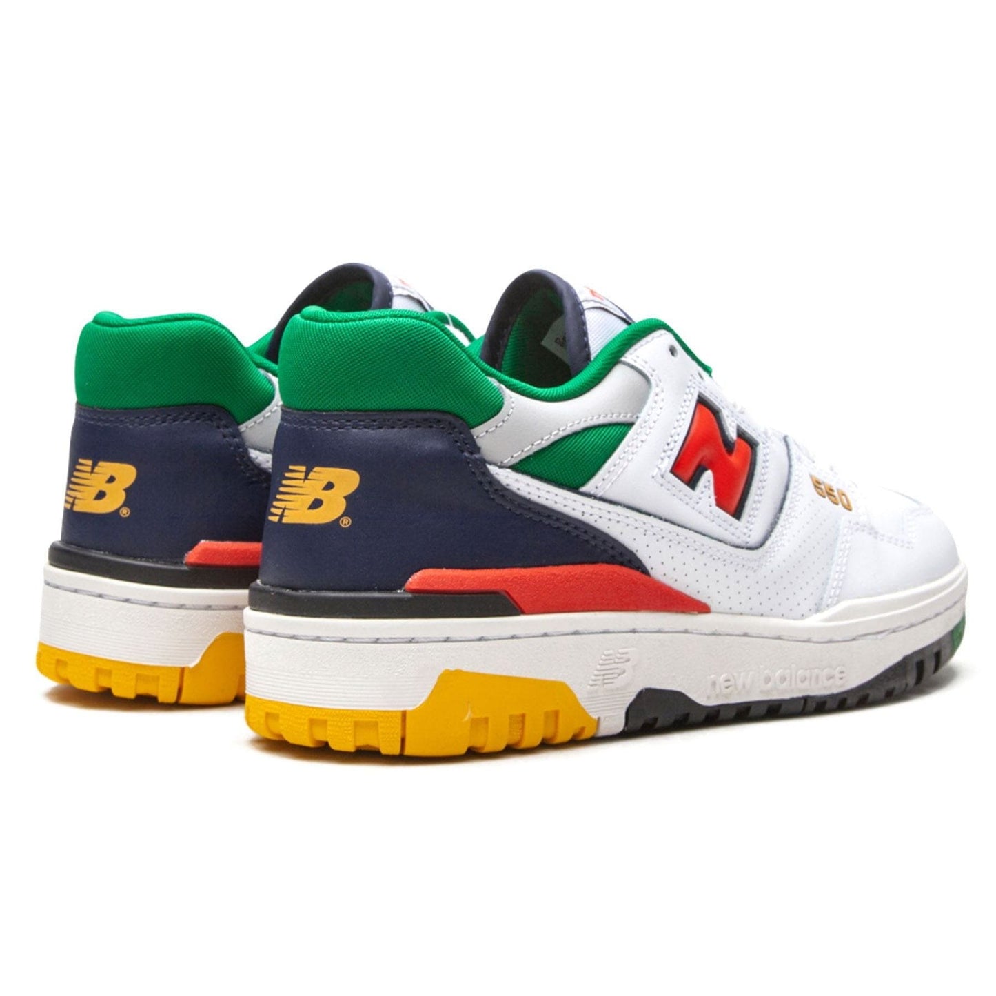 New Balance 550 ‘Oak Leaf Green Red’ — UK 3.5 | EU 36 | US 4 — Back View