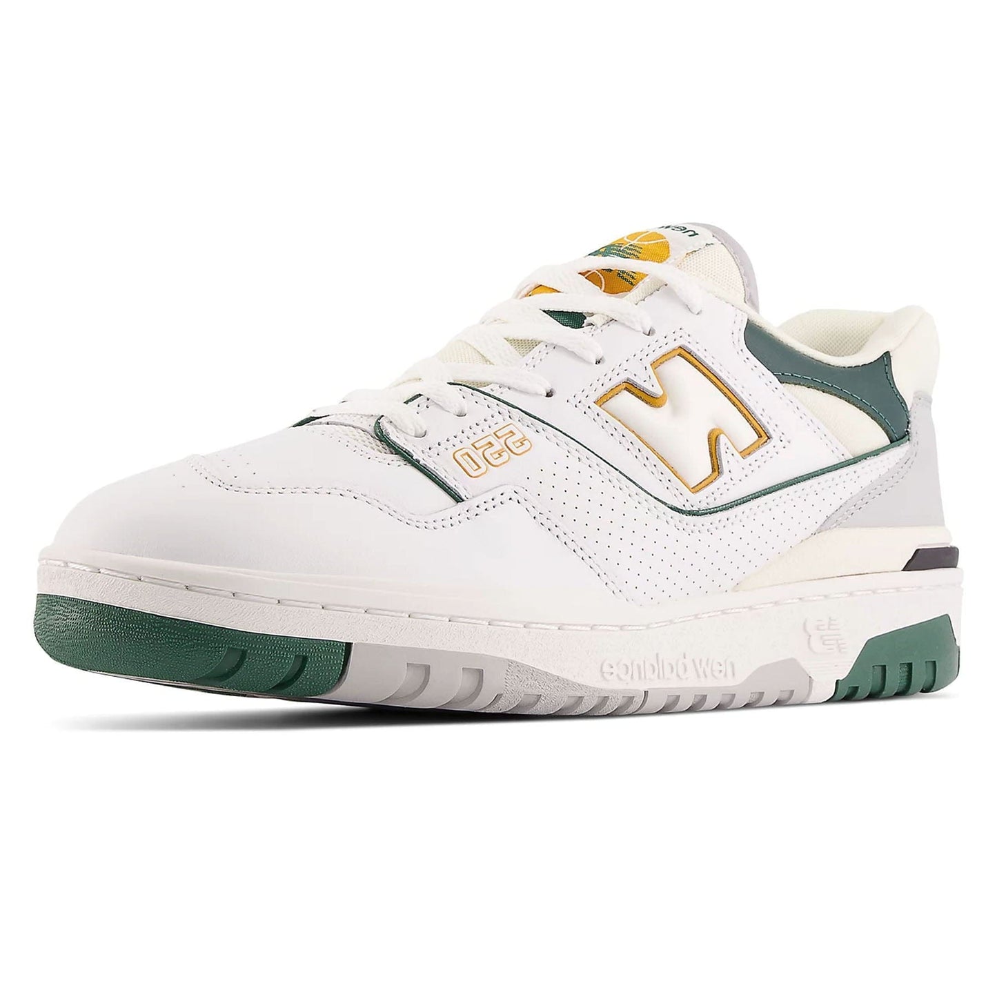 New Balance 550 'White Nightwatch Green' — UK 3.5 | EU 36 | US 4 — Back View