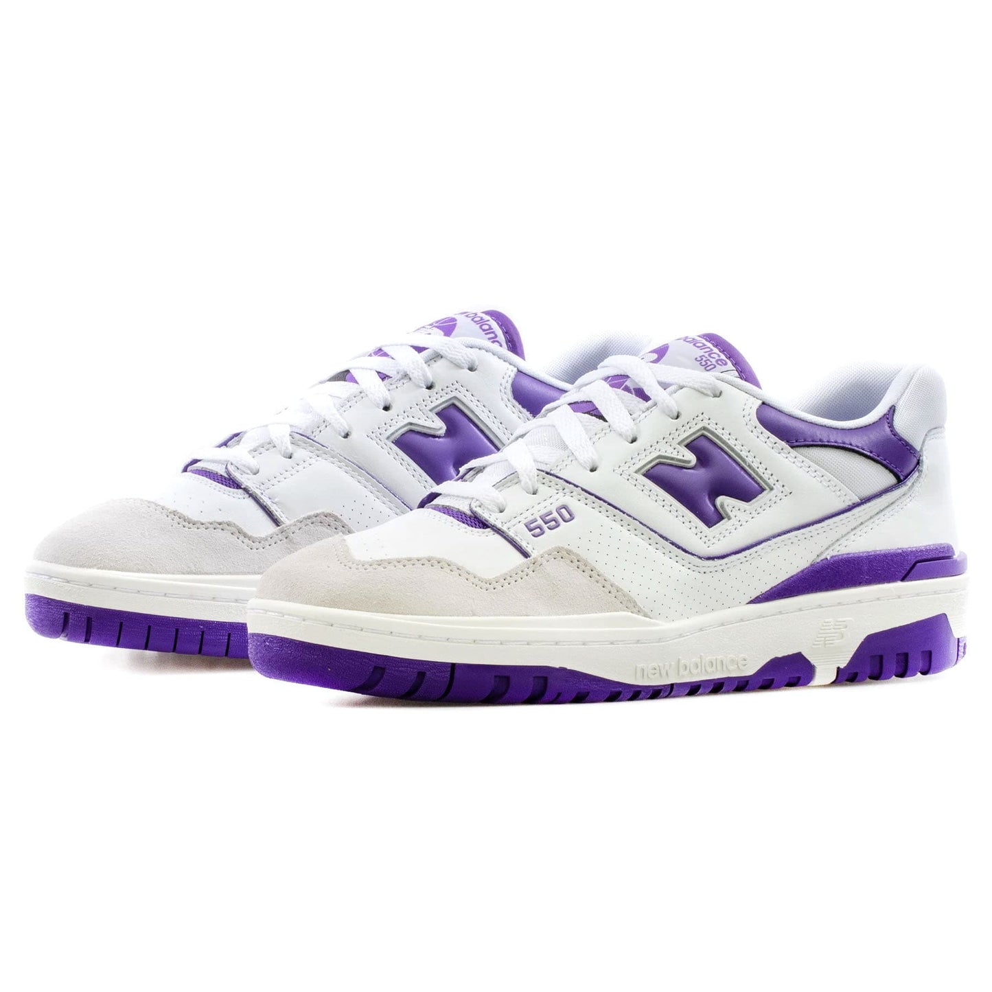 New Balance 550 ‘White Purple’ — UK 3.5 | EU 36 | US 4 — Side View