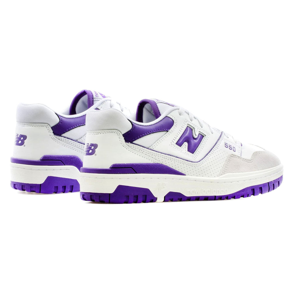 New Balance 550 ‘White Purple’ — UK 3.5 | EU 36 | US 4 — Top View