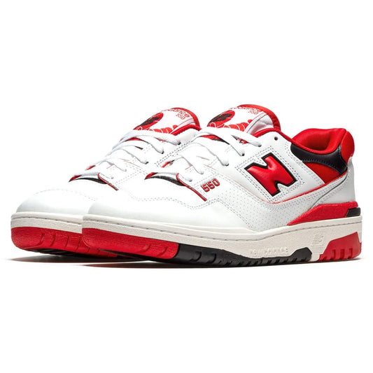 New Balance 550 'White Team Red' — UK 3.5 | EU 36 | US 4 — Side View