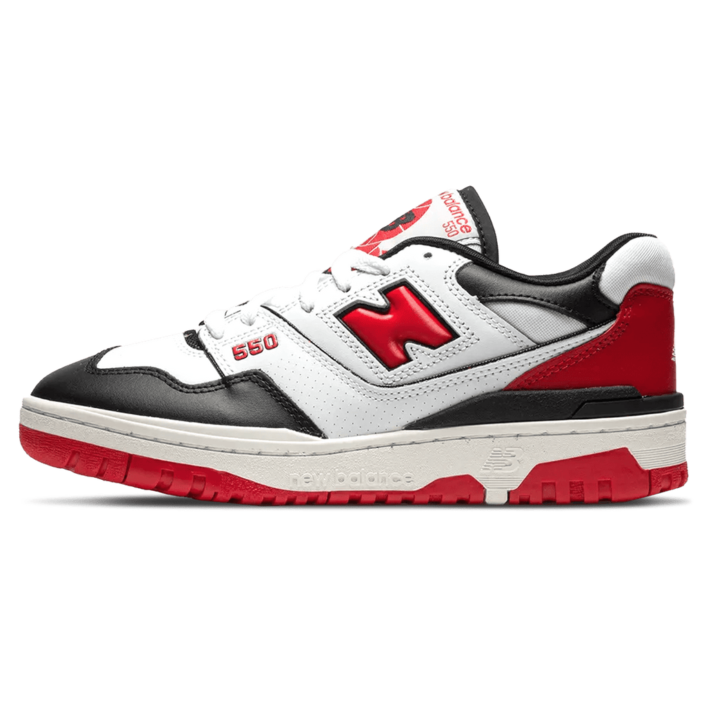New Balance 550 'Shifted Sport Pack - Team Red' — UK 3.5 | EU 36 | US 4 — Front View