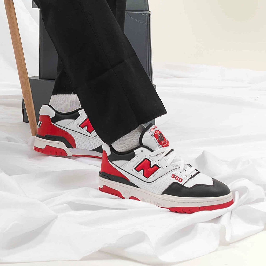 New Balance 550 'Shifted Sport Pack - Team Red' — UK 3.5 | EU 36 | US 4 — Lifestyle View