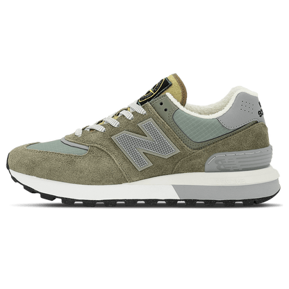 New Balance 574 Legacy x Stone Island 'Steel Blue' — UK 3.5 | EU 36 | US 4 — Front View