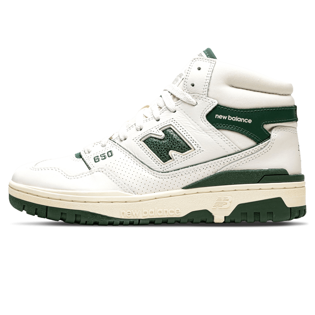 New Balance 650R Aime Leon Dore 'White Green' — UK 3.5 | EU 36 | US 4 — Front View