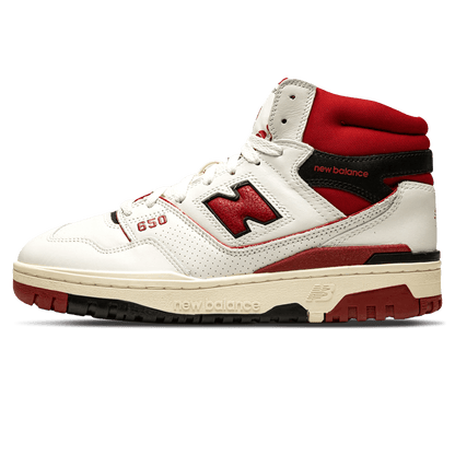 New Balance 650R Aimé Leon Dore 'White Red' — UK 3.5 | EU 36 | US 4 — Front View