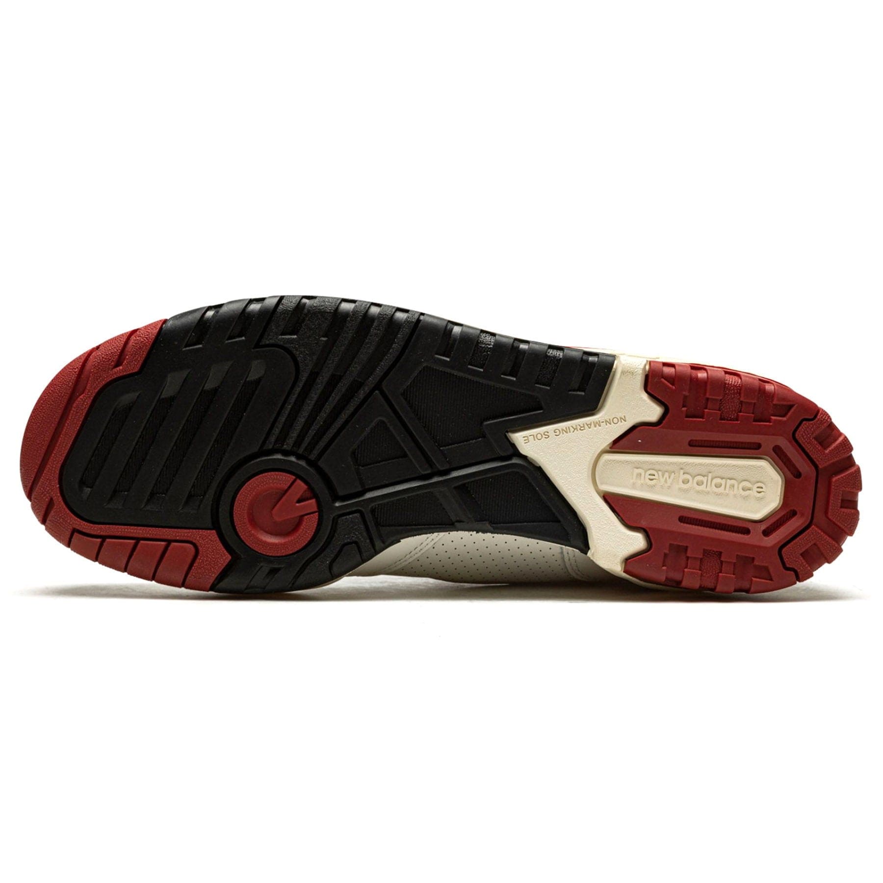 New Balance 650R Aimé Leon Dore 'White Red' — UK 3.5 | EU 36 | US 4 — Top View