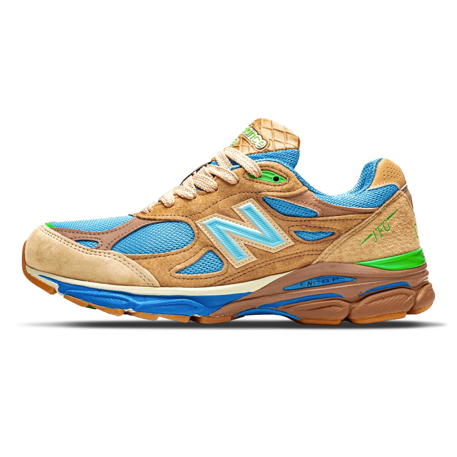 Joe Freshgoods x New Balance 990v3 Made In USA ‘Outside Clothes’ — UK 3.5 | EU 36 | US 4 — Front View