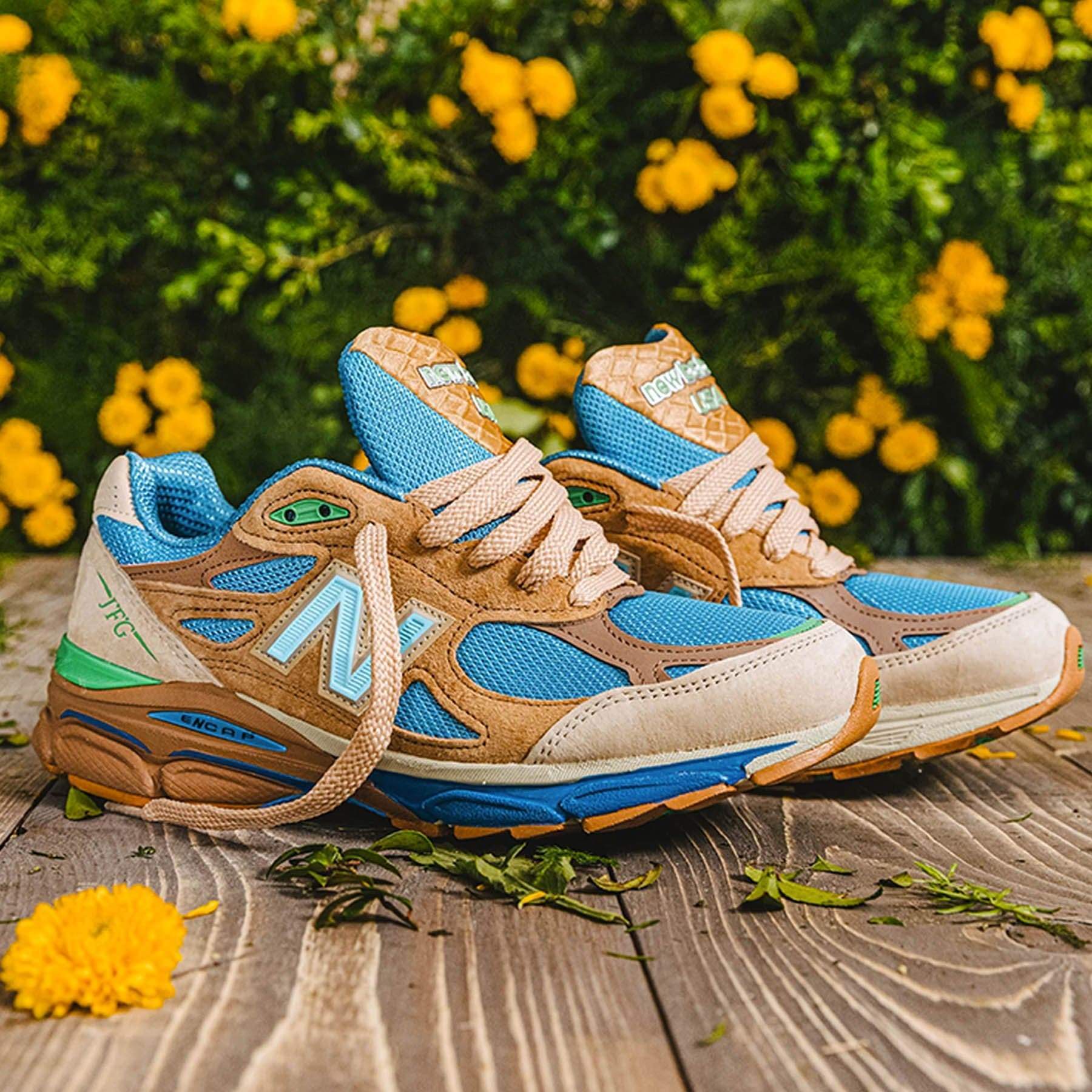 Joe Freshgoods x New Balance 990v3 Made In USA ‘Outside Clothes’ — UK 3.5 | EU 36 | US 4 — Lifestyle View