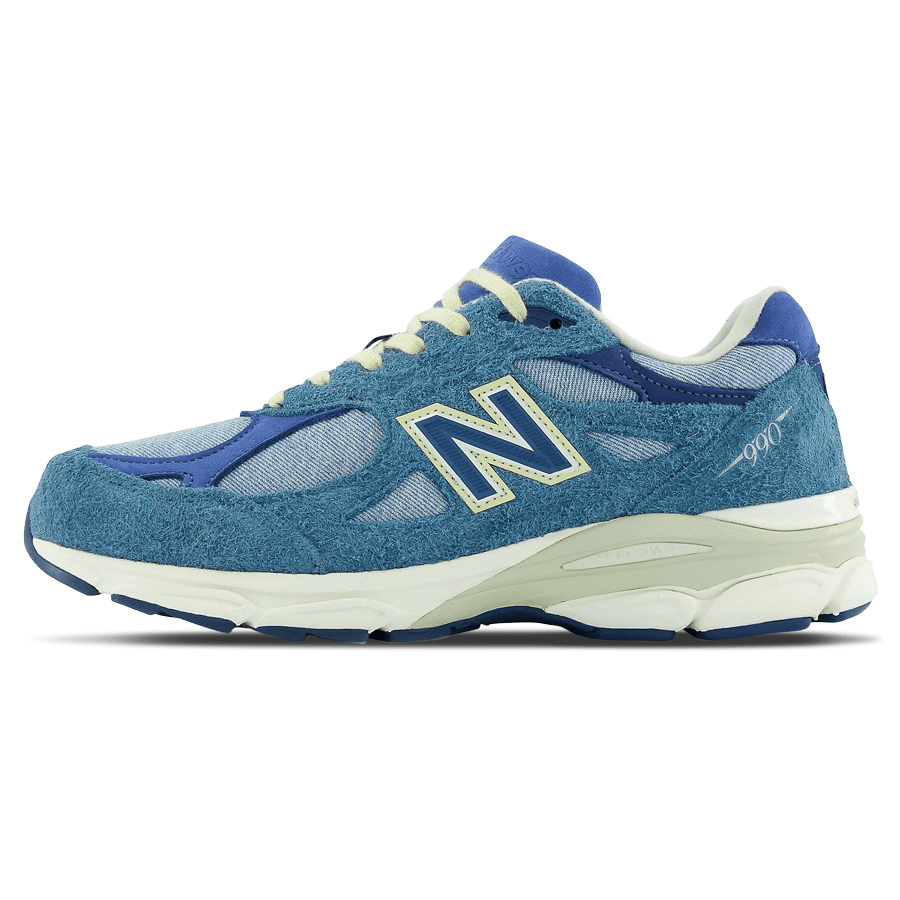 Levi’s x New Balance 990v3 Made In USA 'Mallard Blue' — UK 3.5 | EU 36 | US 4 — Front View