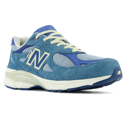 Levi’s x New Balance 990v3 Made In USA 'Mallard Blue' — UK 3.5 | EU 36 | US 4 — Side View