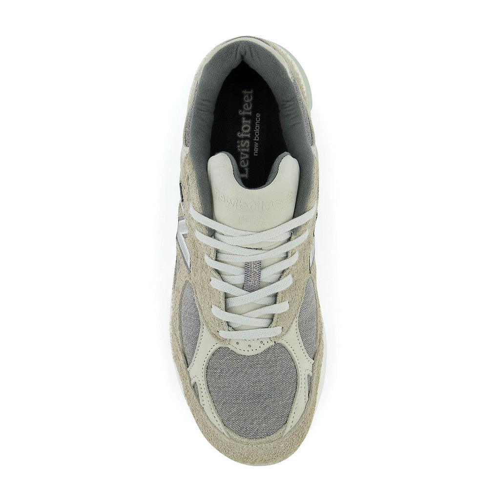 Levi's x New Balance 990v3 Made In USA 'Elephant Skin' — UK 3.5 | EU 36 | US 4 — Back View