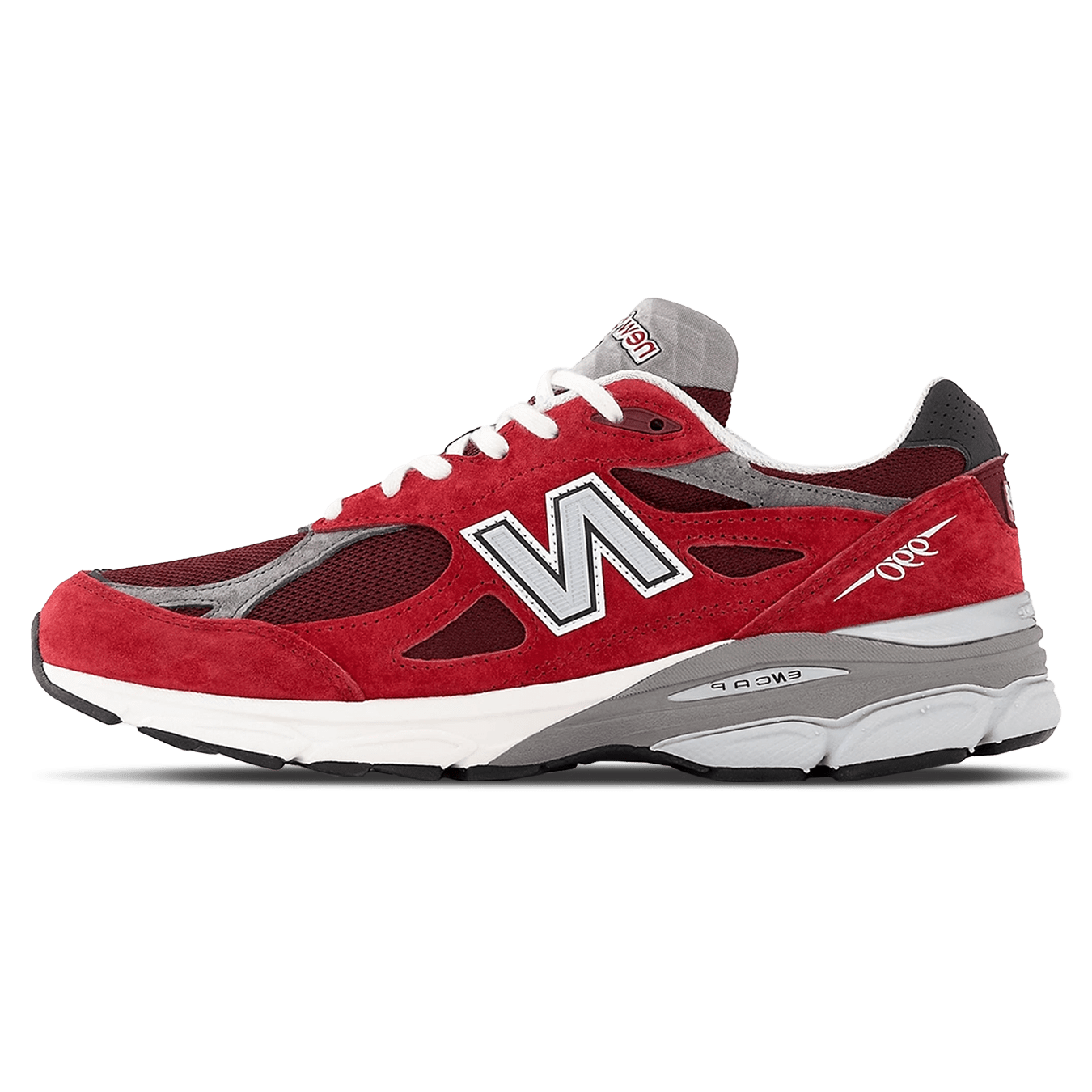 New Balance 990v3 Made in USA 'Scarlet Marblehead' — UK 3.5 | EU 36 | US 4 — Front View