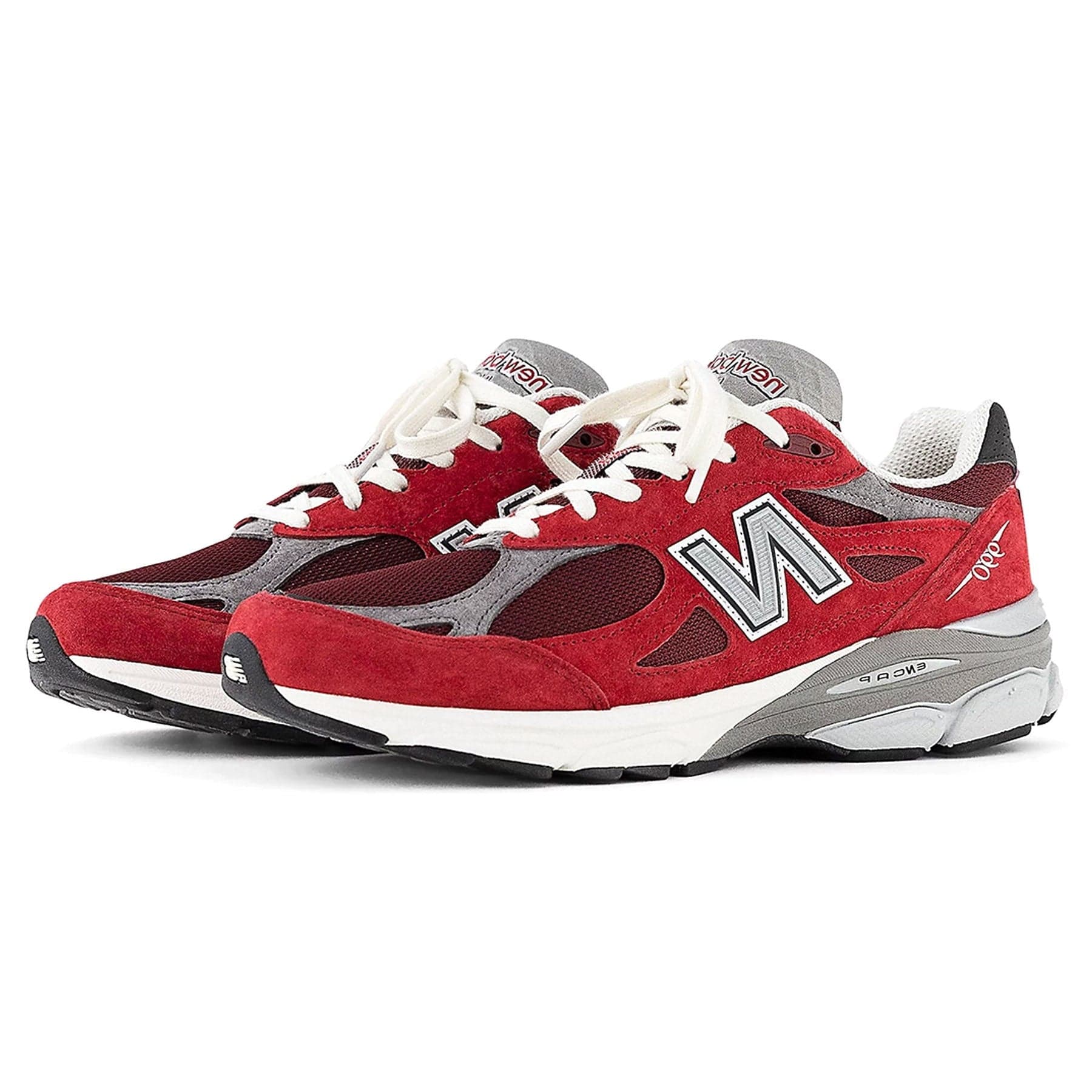 New Balance 990v3 Made in USA 'Scarlet Marblehead' — UK 3.5 | EU 36 | US 4 — Side View
