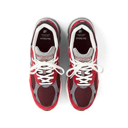 New Balance 990v3 Made in USA 'Scarlet Marblehead' — UK 3.5 | EU 36 | US 4 — Back View