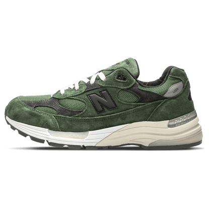 JJJJound x New Balance 992 Made in USA 'Mossy Green' — UK 3.5 | EU 36 | US 4 — Front View